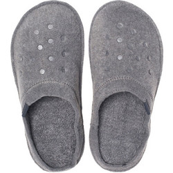 Crocs Classic Χειμερινές Ανδρικές Παντόφλες Ανατομικές Γκρι 203600-00Q