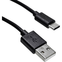 USB-A to USB-C 1.5m Black 5210029054686