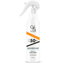 QS Professional Αντηλιακό Spray Προσώπου & Σώματος SPF50+ 200ml