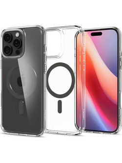 Spigen Ultra Hybrid MagFit Back Cover Graphite (iPhone 16 Pro)