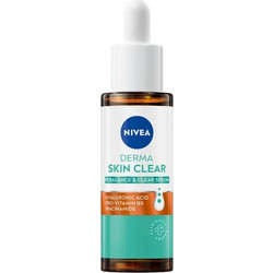 Nivea Derma Skin Clear Rebalance & Clear Ενυδατικό Serum Προσώπου με Υαλουρονικό 30ml