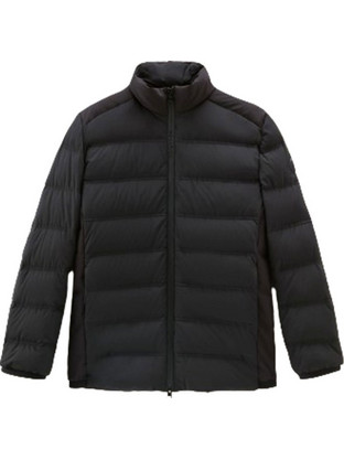 Woolrich Bering Stretch Ανδρικό Μπουφάν Χειμωνιάτικο Puffer Μαύρο CFWOOU0789MRUT3107-100