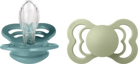 BIBS ΣΕΤ ΠΙΠΙΛΕΣ 2ΤΜΧ – SUPREME – BLOSSOM/DUSKY LILLAC – ΣΥΜΜΕΤΡΙΚΗ No2