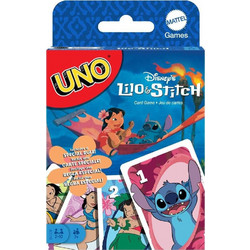 Mattel UNO Disney Lilo & Stitch Επιτραπέζιο Παιχνίδι για Παιδιά 7+ Ετών για 2-10 Παίκτες