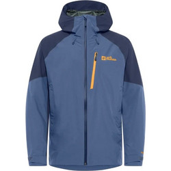 Jack Wolfskin Eagle Peak Ανδρικό Μπουφάν Χειμωνιάτικο Softshell Αδιάβροχο Μπλε A61823-C0415
