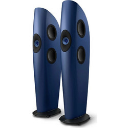 KEF Blade One Meta Ζεύγος Ηχείων Hi-Fi Δαπέδου 400W 3 Δρόμων Frosted Blue
