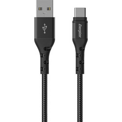 Energizer C520CKBK Braided USB-C to USB-C 2m Black 3492548231805