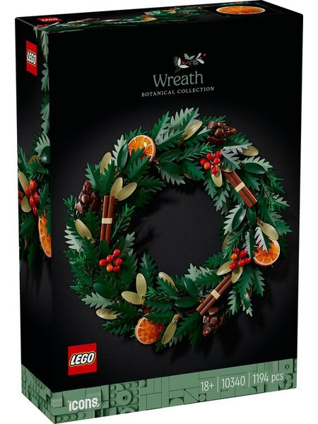 Lego Icons Wreath για 18+ Ετών 10340