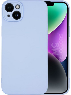 Sonique My Colors Silicone Back Cover Lilac (iPhone 14)