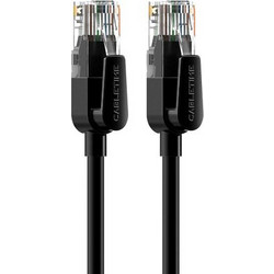 Cabletime U/UTP Cat.6 Καλώδιο Δικτύου Ethernet 3m Black CT-CAT6U-PB3