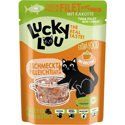 Lucky Lou ExtraFood Fillet with Tuna & Carrot in Broth 70gr 130062973