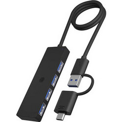 RaidSonic Icy Box IB-HUB1424-C3 USB Hub 3.0 USB-A με 4 Θύρες USB-A