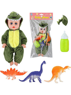 ToyMarkt Μωρό με Πιτζάμα Δεινοσαυράκι & Ήχο 98252
