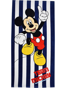 Stamion Team Mickey Παιδική Πετσέτα Θαλάσσης Navy Μπλε 70x140cm B926332WR