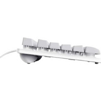 Trust GXT 833 Thado Gaming Πληκτρολόγιο TenKeyLess RGB White