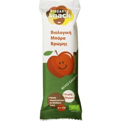 Bioearth Snack Βιολογική Μπάρα Βρώμης Μήλο Κανέλα 60gr