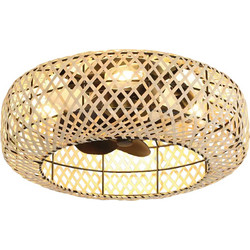 ARlight CFC 9507 Ανεμιστήρας Οροφής 50cm 40W με Φως Μπεζ