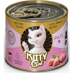 Kitty Cat Kitten Diva Effect Grain Free Pate with Turkey 200gr