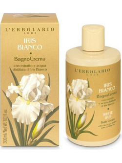 L'Erbolario Iris Bianco Κρεμώδες Αφρόλουτρο 300ml
