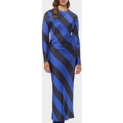 Desigual Trinity Midi Φόρεμα για Γάμο / Βάπτιση Royal Blue Μαύρο 24WWVW28