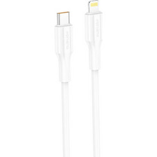 Foneng XS01 USB-C to Lightning Cable 27W 1m White 6970462512226