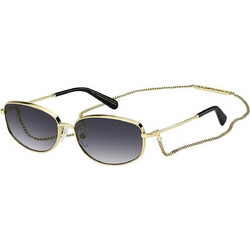 Marc Jacobs MARC772NS RHL/9O Γυναικεία Γυαλιά Ηλίου Ορθογώνια Μεταλλικά Χρυσά με Μαύρο Degradee Φακό