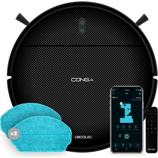Cecotec Conga 999 Map X-Treme CEC-08066 Σκούπα Ρομπότ για Σκούπισμα ...
