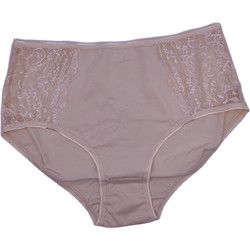 Ider Γυναικείο Slip με Δαντέλα Καφέ 3070
