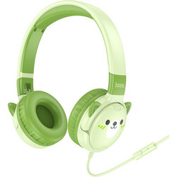 Hoco W61 Ενσύρματα Παιδικά Ακουστικά On Ear Κίτρινα