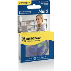 Ohropax Multi Ωτοασπίδες με Κορδόνι 1 ζευγάρι Μπλε