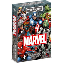 Winning Moves Marvel Universe Τράπουλα Πλαστικοποιημένη Πολύχρωμη 024419