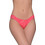 Milena By Paris Γυναικείο Sexy String με Πέρλες Φούξια 7685
