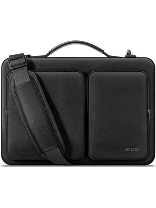 Tech-Protect Defender Bag Τσάντα Laptop Ώμου 16" Black