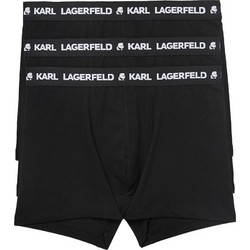 Karl Lagerfeld Ανδρικά Μποξεράκια Σετ 3Pack Μαύρα 211M2102-999
