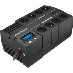 CyberPower BR1000ELCD UPS Line Interactive 1kVA 600W με 8 Πρίζες Frensh Schuko