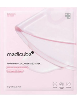 Medicube PDRN Pink Collagen Κρεμώδης Μάσκα Προσώπου για Ενυδάτωση με Κολλαγόνο 28gr