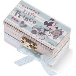 Parisis Μπομπονιέρα Βάπτισης Σεντούκι Mickey Mouse Πρίγκιπας από Ξύλο
