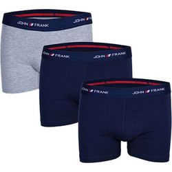 John Frank Ανδρικά Μποξεράκια Σετ 3Pack JF3B08