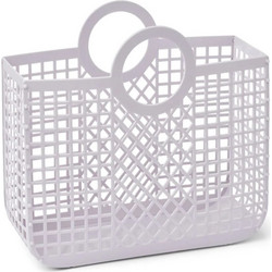 Liewood Bloom Πλαστική Τσάντα Θαλάσσης Χειρός Λιλά 36x39cm LW14545-1026
