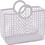 Liewood Bloom Πλαστική Τσάντα Θαλάσσης Χειρός Λιλά 36x39cm LW14545-1026