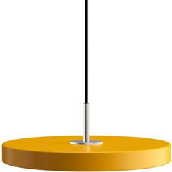 Umage Asteria Mini Κρεμαστό Φωτιστικό Οροφής Μονόφωτο LED με Θερμό Λευκό Φως Ασημί 2211C4174