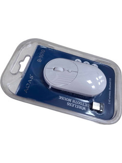 AOAS B1010 Ασύρματο Bluetooth Ποντίκι White