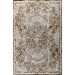 Tzikas Carpets Boheme Χαλί Ορθογώνιο 133x190cm Μπεζ 127-0-252-75070-072