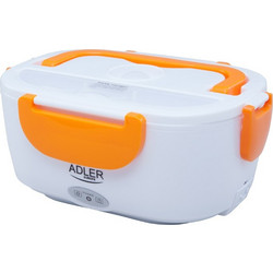 Adler AD-4474 Ηλεκτρικό Δοχείο Φαγητού Πλαστικό 1.1lt Λευκό Πορτοκαλί