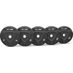 LivePro Δίσκος Ολυμπιακού Τύπου Bumper 25kg Φ50mm