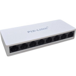 Pix-Link SW08S-8 Unmanaged L2 Switch με 8 Θύρες Ethernet 1000Mbps