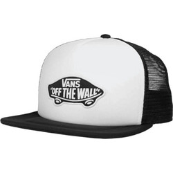Vans Καπέλο Jockey με Δίχτυ Snapback Υφασμάτινο Λευκό Μαύρο VN000FSCWHT1
