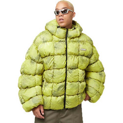 Karl Kani Ανδρικό Μπουφάν Χειμωνιάτικο Puffer Lime KM243-046-1