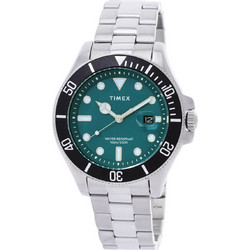 Timex Harborside Coast Ανδρικό Ρολόι με Ασημί Μεταλλικό Μπρασελέ TW2V91900