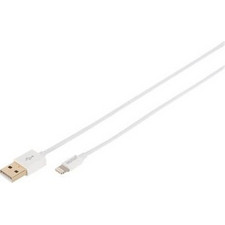 Digitus USB-A to Lightning Cable 1m White DB-600106-010-W